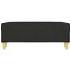 vidaXL Banc Noir 100x35x41 cm Tissu