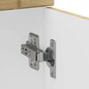 vidaXL Armoire de cuisine Lucca ch&ecirc;ne sonoma bois ing&eacute;nierie