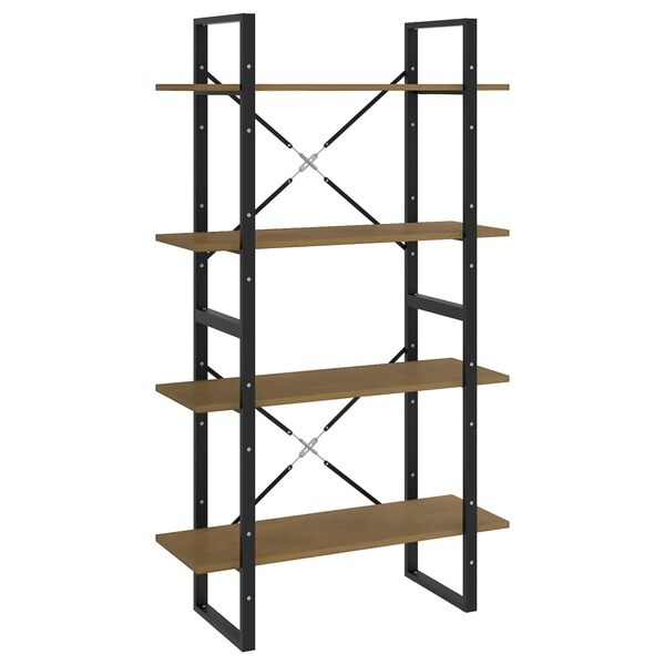 vidaXL Biblioth&egrave;que &agrave; 4 niveaux 80x30x140 cm bois de pin massif