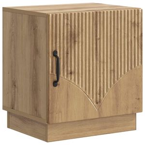 vidaXL Table de chevet Ch&ecirc;ne artisanal 43 x 34,5 x 47 cm