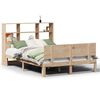 vidaXL Lit biblioth&egrave;que sans matelas 160x200 cm bois massif de pin