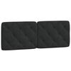 vidaXL Cadre de lit sans matelas noir 120x200 cm velours
