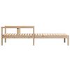 vidaXL Chaise longue 199,5x62x55 cm bois massif de pin