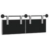 vidaXL T&ecirc;te de lit suspendue Gris nuage 130 x 55 x 7 cm tissu