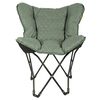 Bo-Camp Chaise papillon de camping pliable Himrod Vert