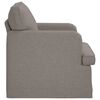 vidaXL Canap&eacute; 60cm Taupe M&eacute;tал