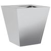 vidaXL Jardini&egrave;res 2 pcs 40x40x40 cm acier galvanis&eacute;