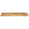 vidaXL Dessus de table rectangulaire bois massif de manguier brut
