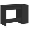 vidaXL Bureau noir 102x50x75 cm bois d'ing&eacute;nierie