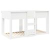 vidaXL Lit Superpos&eacute; pour Enfants Blanc 100 x 200 cm Bois d'ing&eacute;nierie