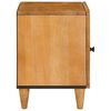 vidaXL Cabinet de chevet 2 pcs Marron Clair 40 x 33 x 46 cm