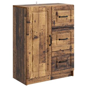 vidaXL Buffet Bois ancien 66 x 34,5 x 87 cm Bois d'ing&eacute;nierie