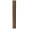 vidaXL Meuble pour machine &agrave; laver Ch&ecirc;ne marron 64x25,5x190 cm