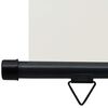 vidaXL Auvent lat&eacute;ral de balcon 175x250 cm Cr&egrave;me