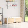 vidaXL Colliers de palette 2 pcs 150x50 cm bois de pin solide