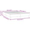 vidaXL Cadre de lit sans matelas noir 160x210 cm velours