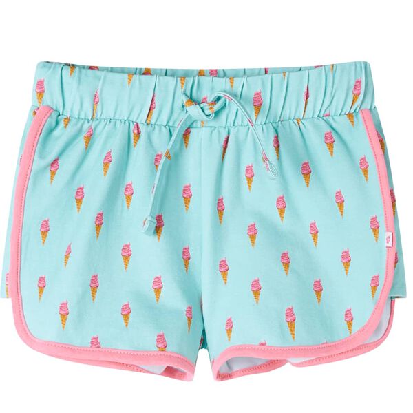 Short pour enfants avec cordon menthe clair 116