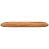 vidaXL Dessus de table 90x40x3,8 cm ovale bois massif d'acacia