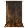 vidaXL Table d'appoint Ch&ecirc;ne fum&eacute; 45 x 40 x 62,5 cm Bois d'ing&eacute;nierie