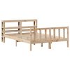 vidaXL Cadre de lit sans matelas 120x200 cm bois de pin massif
