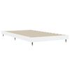 vidaXL Cadre de lit sans matelas blanc 90x200 cm bois d'ing&eacute;nierie