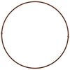 vidaXL Anneau de jardini&egrave;re Marron 40 x 40 x 20 cm Acier patin&eacute;