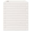 vidaXL Jardinière blanc 110x40x49,5 cm bois de pin massif