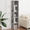 vidaXL Armoire d'angle Sonoma gris 33x33x164,5 cm Bois d'ing&eacute;nierie