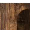 vidaXL Buffet Ch&ecirc;ne fum&eacute; 59 x 35 x 100,5 cm Bois d'ing&eacute;nierie