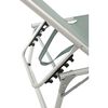 Travellife Chaise longue de camping Como vert doux