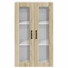 vidaXL Meuble mural de cuisine Ch&ecirc;ne Sonoma 60 x 31 x 100 cm