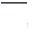 vidaXL Store roulant d'ext&eacute;rieur 140 x 250 cm Anthracite