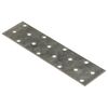 vidaXL Plaques perfor&eacute;es 60 pcs 2 mm 160x40 mm acier galvanis&eacute;