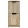 vidaXL Buffet Ch&ecirc;ne sonoma 30x30x70 cm Bois d'ing&eacute;nierie