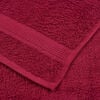 vidaXL Serviettes de douche FROGN 2 pcs bordeaux 70x140cm 360 g/m&sup2;