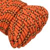 vidaXL Corde de bateau Orange 3 mm 500 m Polypropyl&egrave;ne