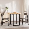 vidaXL Dessus de table rond &Oslash;80x4 cm bois massif d'acacia