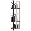vidaXL &Eacute;tag&egrave;re Bois ancien 40 x 30 x 155 cm Bois d'ing&eacute;nierie