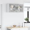 vidaXL Armoire de cuisine Lucca 2 pcs Gris b&eacute;ton 40 x 31 x 40 cm