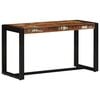 vidaXL Banc multicolore 80x35x45 cm bois massif r&eacute;cup&eacute;ration