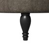 vidaXL Fauteuil &agrave; pantoufle Gris fonc&eacute; 56,5 x 70 x 110 cm Simili daim