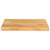 vidaXL Dessus de table &agrave; bord vivant 60x30x2,5 cm bois massif manguier