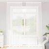 vidaXL Rideau en Dentelle Floral Blanc 300 x 150 cm Polyester