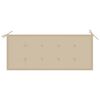 vidaXL Banc d'angle de jardin avec coussins 150cm Bois d'acacia massif