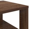 vidaXL &Eacute;tag&egrave;re &agrave; chaussures ch&ecirc;ne marron 61x32x87,5 cm bois ing&eacute;nierie