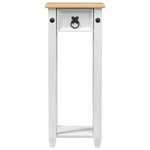 vidaXL Support de Plante Blanc 30 x 30 x 73 cm Pin massif