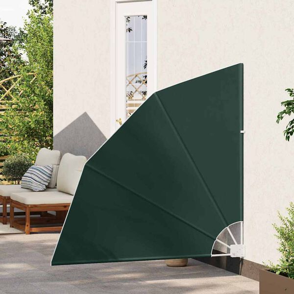 vidaXL &Eacute;cran de confidentialit&eacute; pour balcon Vert fonc&eacute; 140 x 140 cm