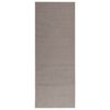 vidaXL Tapis de surface LUGO Cr&egrave;me et Taupe 200 x 80 cm Polyester