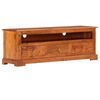 vidaXL Meuble TV 120x30x40 cm Bois d'acacia massif