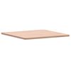 vidaXL Dessus de table 50x50x1,5 cm carr&eacute; bois massif de h&ecirc;tre